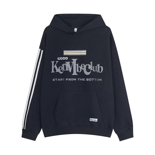 Men’s American Letter Print Pullover Sweatshirt