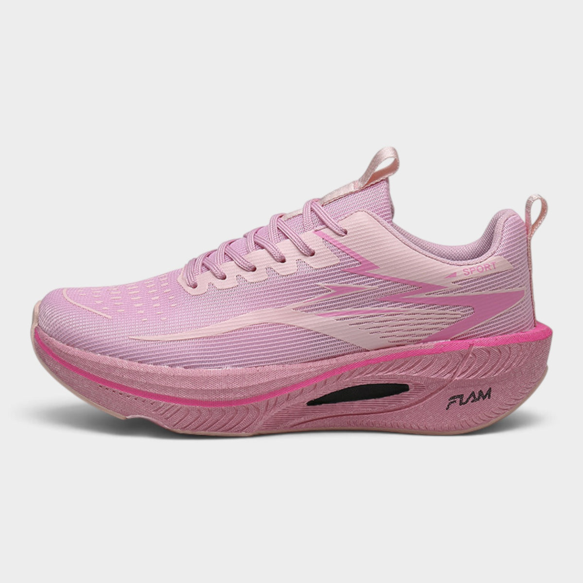FLAM Women's Maximum Cushion Running Trainers – Blush Pink
